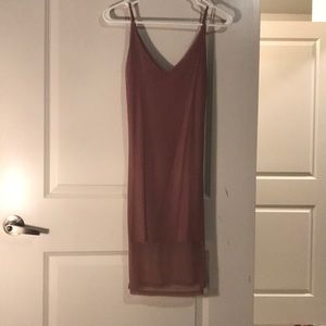 Forever 21 Mauve Dress XS NWT